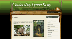 Desktop Screenshot of chained.lynnekellybooks.com